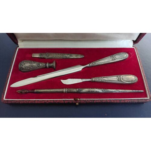 Kit Ouvre Lettre De 1901, Entièrement En Argent