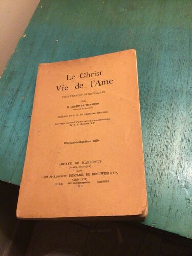 Le Christ Vie De L'ame. Conferences Spirituelles