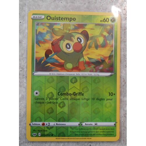 Ouistempo Reverse 10/202 - Epée Bouclier - Vf