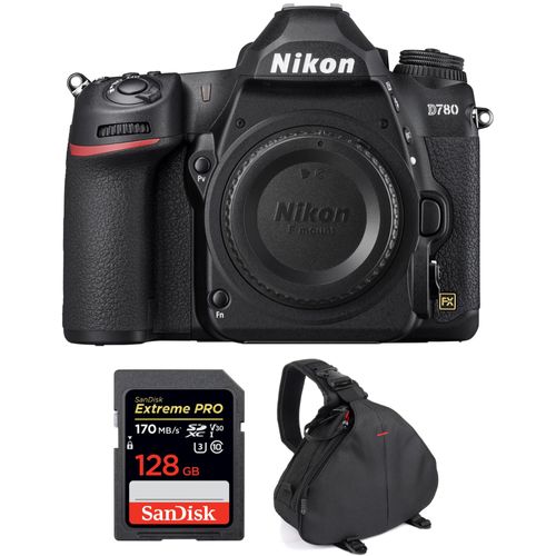 Nikon D780 Nu + SanDisk 128GB Extreme PRO UHS-I SDXC 170 MB/s + Sac | Garantie 2 ans