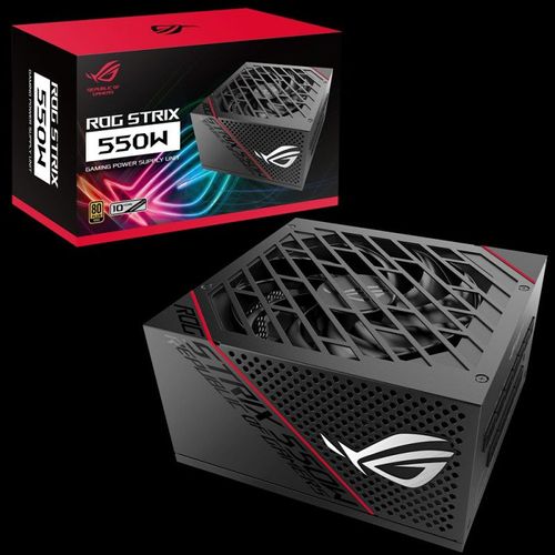 ASUS ROG Strix 550G 80 PLUS Gold Netzteil, modular - 550 Watt 0,000000 Noir