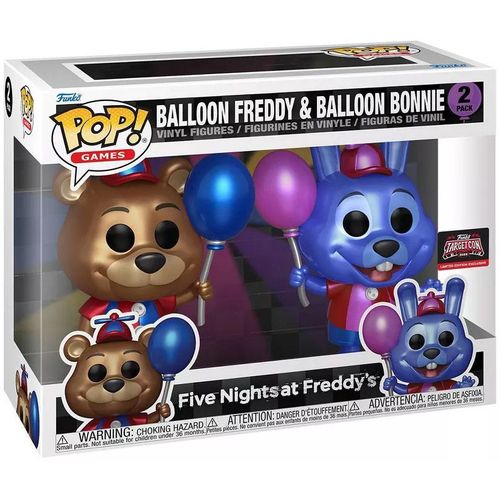 Figurine Funko Pop - Five Nights At Freddy's - Freddy Ballon Et Bonnie Ballon - Pack (73458)