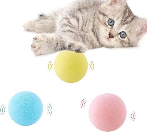 3pieces Balle Jouet Chat En Forme D'oiseau Avec Herbe À Chat, Interactif Réaliste Jouet De Pour Chats, Pour Mordre, Diversion, Mâcher