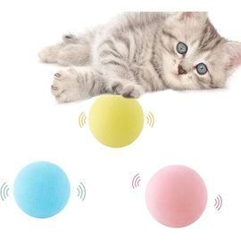 3pieces Balle Jouet Chat En Forme D'oiseau Avec Herbe À Chat, Interactif Réaliste Jouet De Pour Chats, Pour Mordre, Diversion, Mâcher