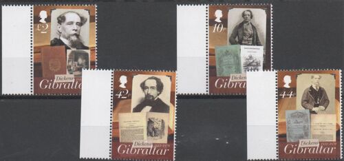 Gibraltar Timbres Charles Dickens 2012