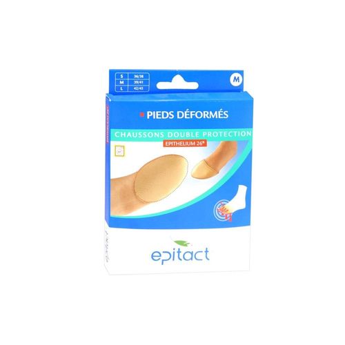 Epitact Chaussons Double Protection Taille M Pointure 39-41 