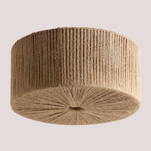 Plafonnier En Corde Naturelle Yarcuy Naturel