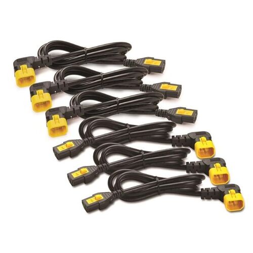 APC - Câble d'alimentation - power IEC 60320 C13 pour IEC 60320 C14 - 10 A - 1.22 m - connecteur à 90 ° - noir - pour P/N: SCL500RMI1U, SCL500RMI1UC, SCL500RMI1UNC, SMTL1500RMI3UC, SMTL750RMI2UC