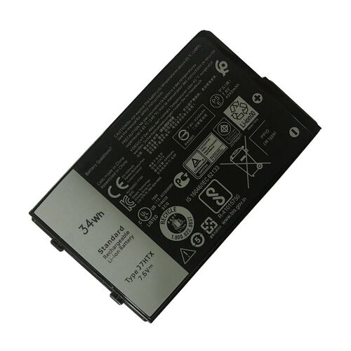 Batteries d'ordinateur portable pour Dell Latitude 7202 FH8RW 7XNTR 7212 J7HTX