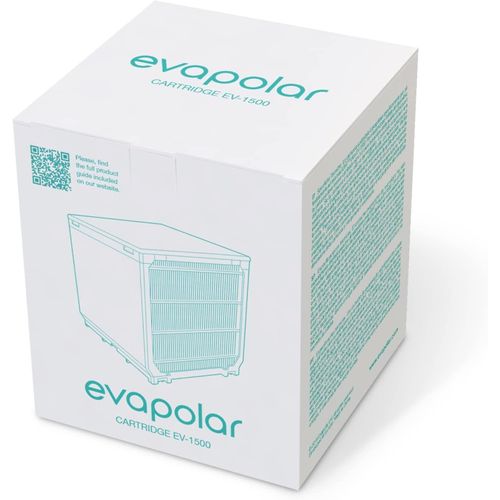 Cartouche De Rechange Pour Refroidisseur Évaporatif Personnel Cartouche Pour Climatiseur Portable Evalight Plus Ev-1500[FIL9261225]