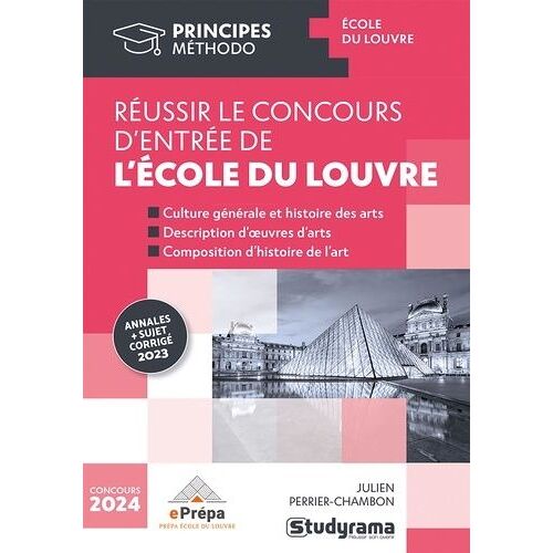 L'école Du Louvre - Concours D'entrée En 1er Cycle