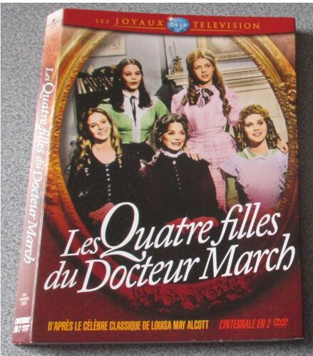 Boitier Carton Vide Avec Deux Très Belles Images Couleurs Du Film Les 4 Filles Du Docteur March Et Le Descriptif Au Dos-Version Réalisée Par David Lowell Rich