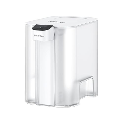 Carafe Filtrante Électrique Instantanée Avec Filtre De 3 Mois, Système De Filtration D'eau De Comptoir De 6 L, Réduit Le Chlore, Le Plomb, Le Mercure, Réduit Les Pfas, 757 Litres, Blanc