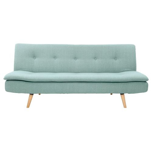 Canapé Convertible Scandinave 3 Places Vert Lagon Senso