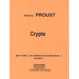 Pascal Proust Crypte (Pour Tuba)