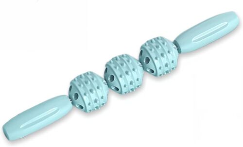 Kal-Rouleau De Massage, Roller De Massage Sportif, Trois Boules, Pour Les Muscles Endoloris, Relâchement Des Crampes, Étanchéité Du Dos, Myofascial, Myofascial, Douleur Aux Points De Déclenchement, B