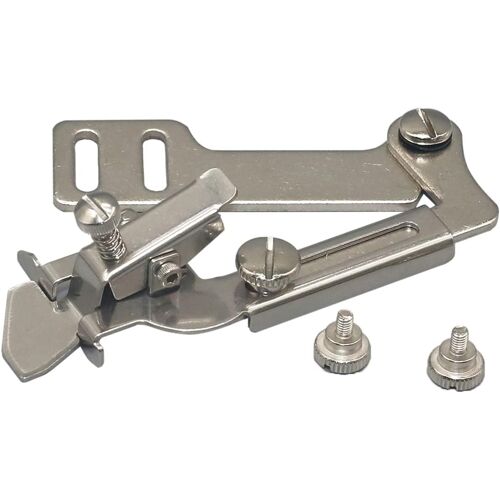 Kal-Accessoires Pour Pieds À Coudre,Pieds-De-Biche Pour Machine À Coudre,Machine À Coudre Pied D'ourlet Guide-Pied Réglable Pied D'ourlet Argenté Multifonction