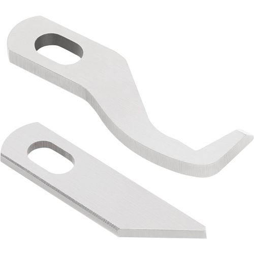 KAL-Lot De 2Pcs Lames Supérieures Et Inférieures Pour Surjeter Lames Supérieures Et Inférieures Compatible Avec Singer S14-S14-S14-S14-S14-Compatible Avec Pfaff Element 1450Ol