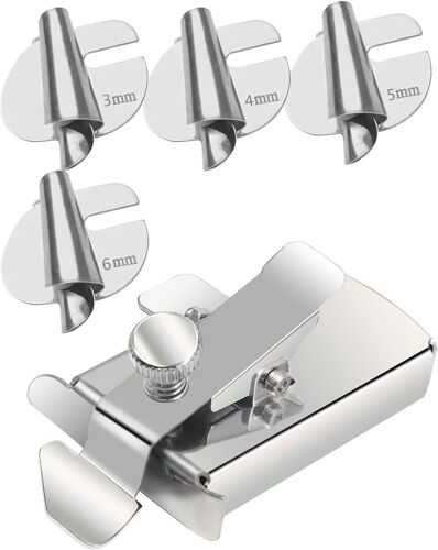 KAL-Guide Couture Magnétique Pour Machines À Coudre -Accessoire Couture Précis Technologie Magnétique -Outil Multifonctionnel Pour Guidecouture Et Conseils Machine À Coudre (+ 5 Pieds D'Ourlet)