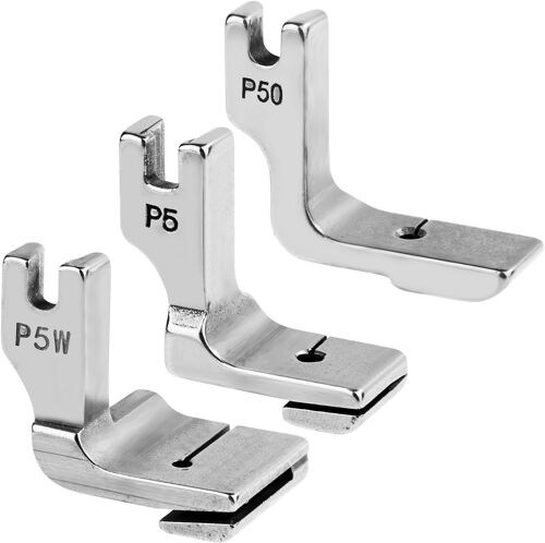 KAL-Pcs Pieds Presseurs Pour Couture, P5W P5 P50 Pied Presseur Pour Machine À Coudre Passepoilée Pied Presseur Pour Machine À Coudre Patchwork Et Matelassage Pour La Plupart Des Machines À Coudre