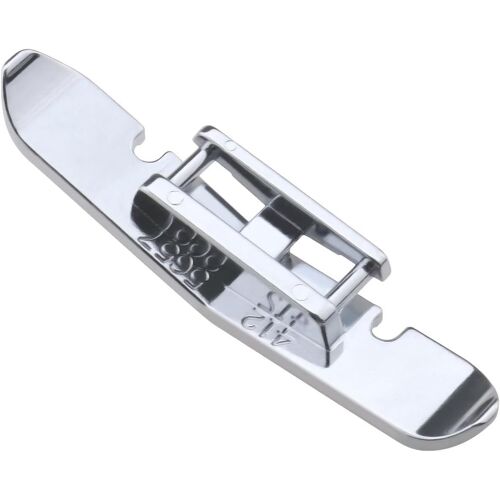 Kal-Pied-De-Biche Pour Fermeture À Glissière Étroite 4125657-Compatible Avec Husqvarna Viking Group 1-Et D Modèles Pieds À Fermeture Éclair Étroite En Métal, Argente