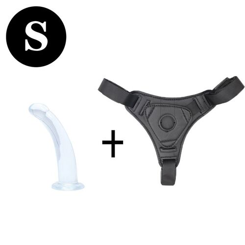 Gode À Sangle Avec Pénis Réaliste Pour Femme, Jouet Sexuel Pour Masturbation, Harnais À Bretelles, Plug Anal, Godemichet À Ventouse