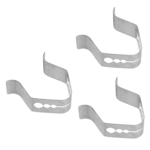 KAL-Pcs Barbecue Sonde Clip 3-Trou Barbecue Thermomètre Sonde Fixation Clip Support Cuisine Barbecue Four Grill Accessoire En Acier Inoxydable