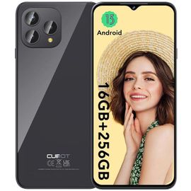 CUBOT P80 4G Telephone Portable,16Go+256Go Noir