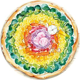 Circle Of Colors - Pizza - Puzzle 500 Pièces