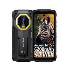 Ulefone Armor Mini 20 Pro 5G Téléphone Portable Incassabl,16Go+256Go Noir