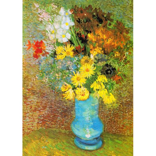 Vincent Van Gogh : Vase Avec Marguerites Et Anémones - Puzzle 1000 Pièces