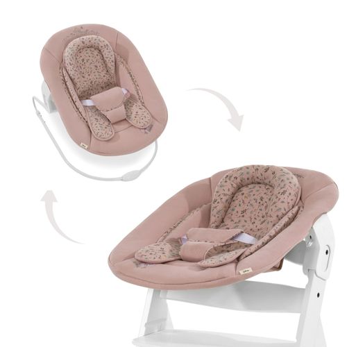 Transat Balancelle Pour Chaise Haute Évolutive Alpha 2 En 1 Rose - Hauck