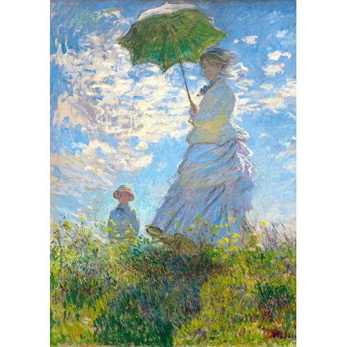 Claude Monet : Femme À L'ombrelle - Puzzle 1000 Pièces