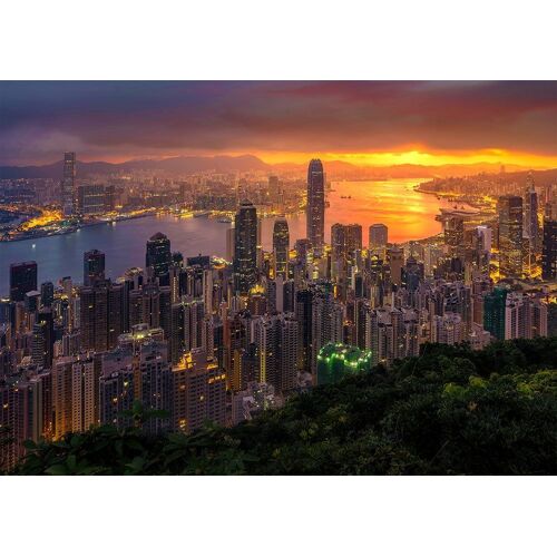 Hong Kong Au Lever Du Soleil - Puzzle 1000 Pièces