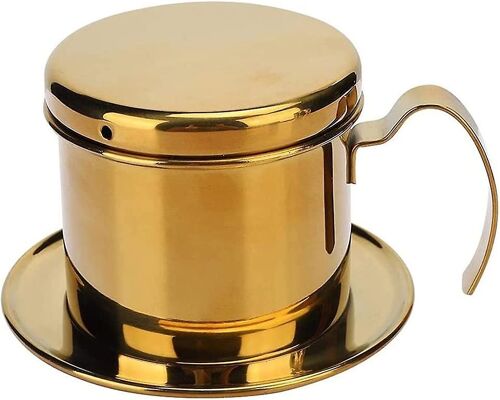 Cafetière En Acier Inoxydable Pour Amateurs De Café, Style Vietnamien, Filtre À Café, Filtre À Café Pour La Famille Et La Cuisine