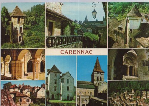 Carte Postale De Carennac (Lot) 9 Vues