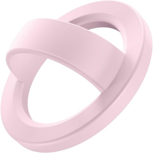 Support magnétique pour téléphone portable, rotatif à 360°, rose