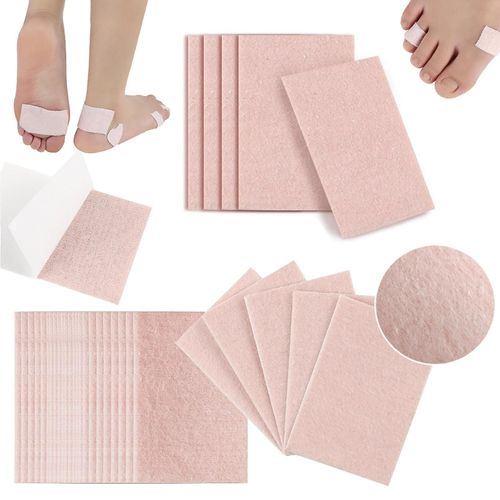 Lot De 20 Coussinets En Moleskine Pour Pieds, Adhésifs Pour Chaussures, Rembourrage En Moleskine, Bande De Prévention Des Ampoules, Coussinets Anti-Ampoules, Coussinets Anti-Usure Pour Talons De Bottes, Randonnée