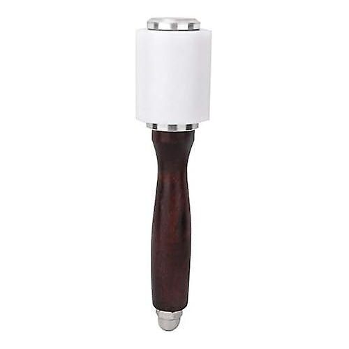 Maillet à cuir à double tête pour maroquinerie, marteau perforateur professionnel avec manche en bois pour le bricolage du cuir