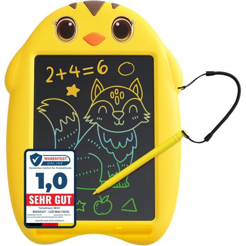 Tableau À Dessin Lcd Pour Enfants En 3 Couleurs - Tableau À Dessin Poussins De 20,3 Cm - Tableau Magique Comme Cadeau Pour Garçons Et Filles - Tableau D'Écriture, Jouet, Noël, Anni[ARD915256]