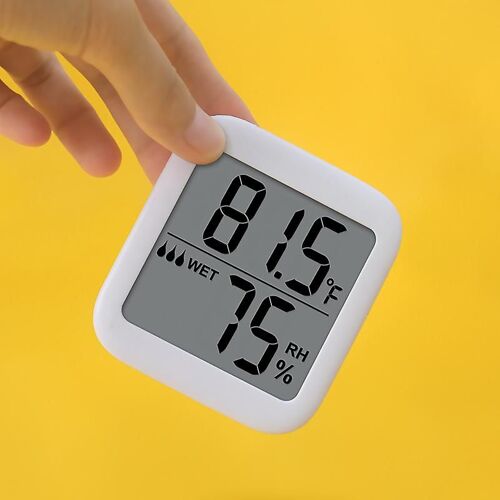 Thermomètre d'intérieur - Capteur d'humidité numérique Thermomètre d'intérieur avec écran rétroéclairé