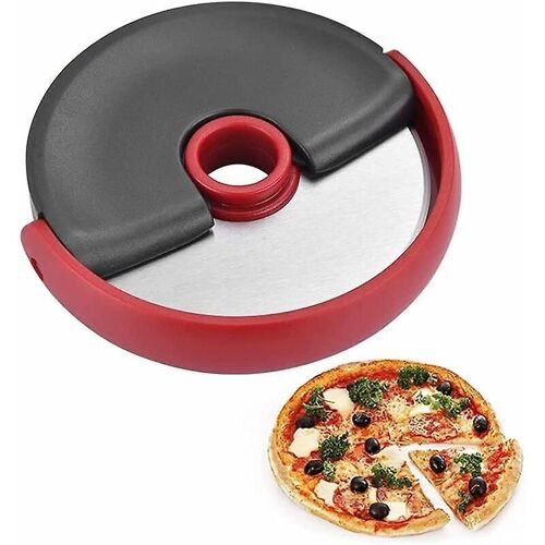 Outils De Coupe-Pizza, Coupe-Pizza, Coupe-Pizza, Coupe-Pizza En Acier Inoxydable, Roulette À Pizza Ronde, Coupe-Pizza Rond, Pour Pizza, Pâtisserie, Tarte Et Maison K