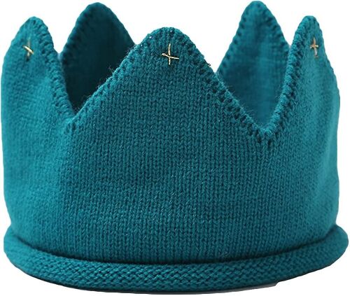 Couronne D'anniversaire Pour Bébé, Bandeau, Chapeau, Couronne, Chapeau En Tricot, Coiffe, Chapeaux De Fête, Décoration De Baptême Pour Bébé