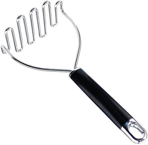 Presse-Purée En Acier Inoxydable Avec Manche Antidérapant, Pour Fruits Et Légumes, Pour Bébé