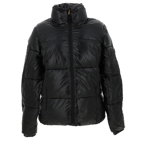 Doudounes Synthétiques Happy And So Luce Doudoune Courte Noir Satin Noir L