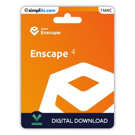 Enscape 4 (Mac) - Activation Perpétuelle - À Télécharger - 1 Mac - Non Compatible Windows