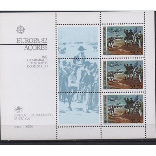 Portugal ( Açores ) Timbre Europa 1982