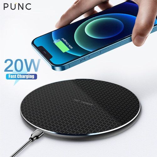 Chargeur Sans Fil 20w Qi Pour Iphone 11 Xs Max X Xr 8 Plus Charge Rapide Pour Samsung Note 9 Note 8 S10 Chargeur À Induction