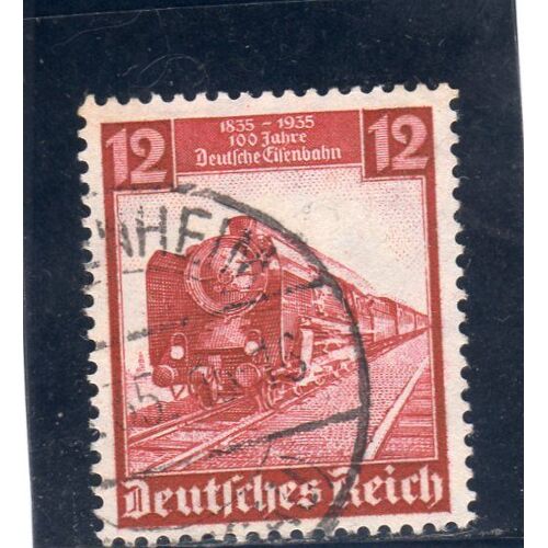 Timbre-Poste DAllemagne (Centenaire Des Chemins De Fer Allemands)