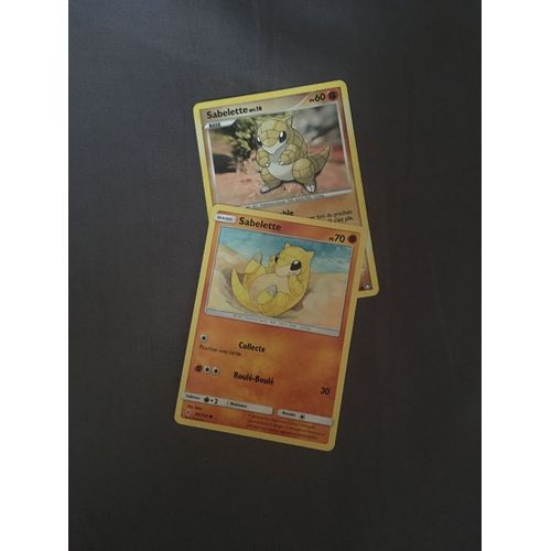 (452) 2x Sabelette (Pokemon)
